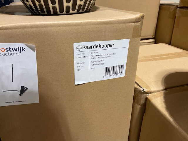 Bloemvazen en schalen mozaïek - afbeelding 19 van  26