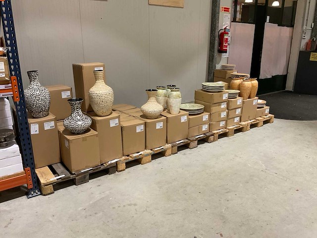 Bloemvazen en schalen mozaïek - afbeelding 12 van  26