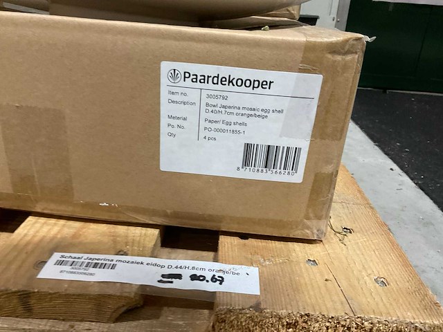 Bloemvazen en schalen mozaïek - afbeelding 24 van  26