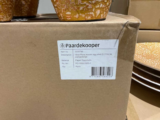 Bloemvazen en schalen mozaïek - afbeelding 26 van  26