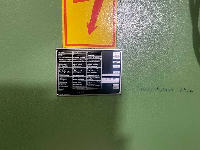 Blohm - hfs 204 - vlakslijpmachine - afbeelding 7 van  12
