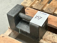 Blokgewicht ( 20 kilo ) (3x) - afbeelding 1 van  3