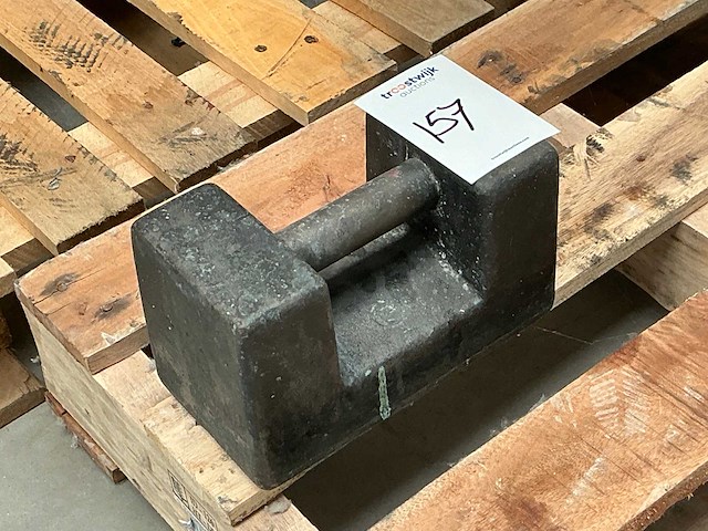 Blokgewicht ( 20 kilo ) (3x) - afbeelding 2 van  3