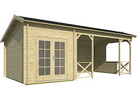 Blokhut - tuinhuis kukka 230x350x279cm - afbeelding 3 van  9