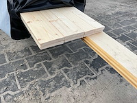 Blokhut planken & balken - afbeelding 3 van  4