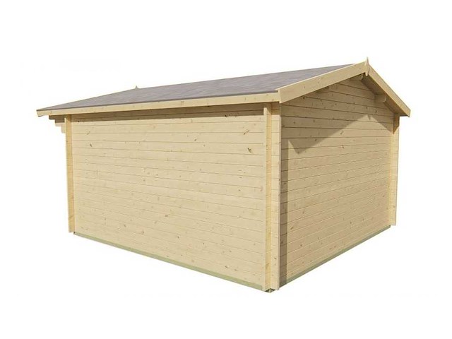 Blokhut torrent 34 mm 400x400x236cm - afbeelding 2 van  9