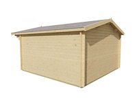 Blokhut torrent 34 mm 400x400x236cm - afbeelding 2 van  9