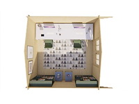 Blokhut torrent 34 mm 400x400x236cm - afbeelding 5 van  9