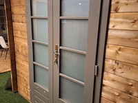 Blokhut (vuren) met veranda - 550x250cm - afbeelding 6 van  10