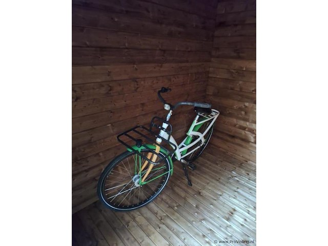 Blokhut (vuren) met veranda - 550x250cm - afbeelding 7 van  10