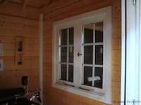 Blokhut (vuren) met veranda - 550x250cm - afbeelding 19 van  34