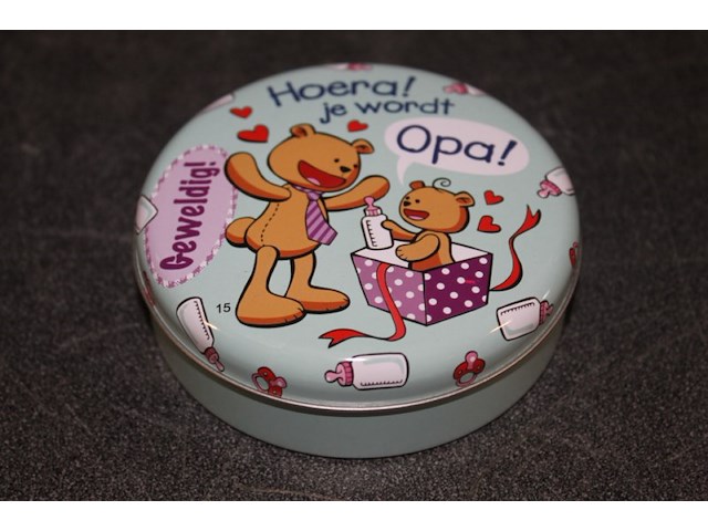 Blokje 4 stuks hoera je word opa a40 - afbeelding 2 van  3