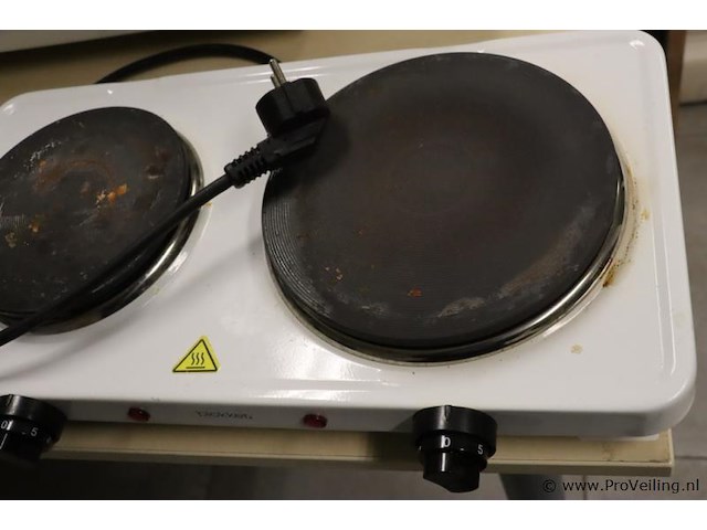 Blokker bl-16102 kookplaat; 2500w - afbeelding 2 van  5