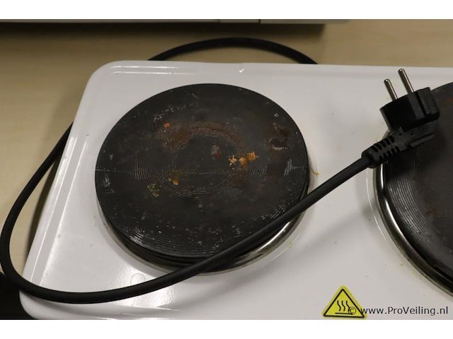 Blokker bl-16102 kookplaat; 2500w - afbeelding 3 van  5