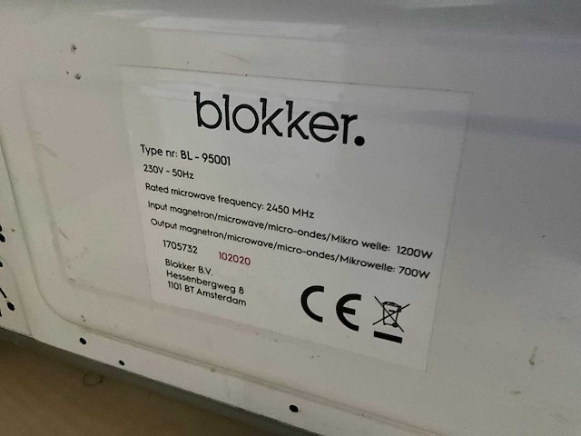 Blokker bl-95001 magnetron - afbeelding 5 van  5