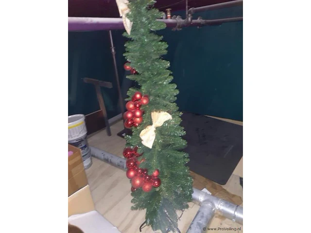 Blokker kerstboom met ingebouwde verlichting - afbeelding 1 van  4