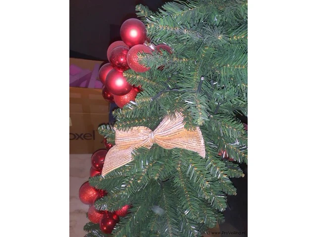 Blokker kerstboom met ingebouwde verlichting - afbeelding 3 van  4