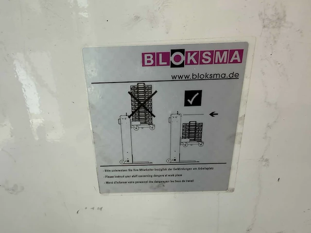 Bloksma - 2013 - bakkenlift - afbeelding 7 van  10