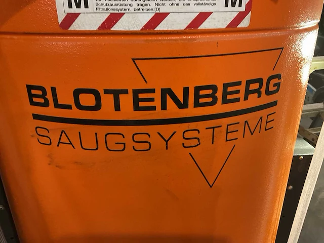 Blotenberg ks 4338 m b1 z22 industriële stofzuiger - afbeelding 3 van  7