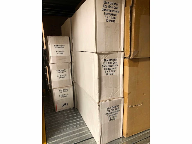 Blue dolphin one coat onderhoudsolie 6 x 1 liter - afbeelding 3 van  3