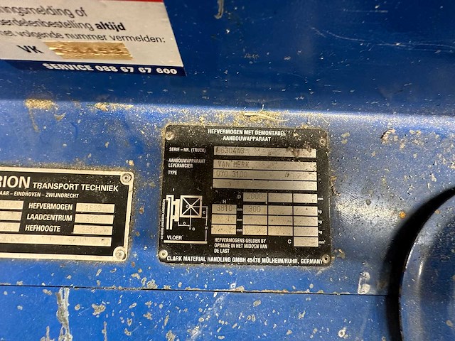 Blue giant - 2000 - lt150w30 - stapelaar - afbeelding 9 van  10