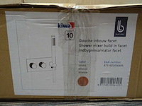 Blue label - - douche inbouw facet - afbeelding 1 van  2