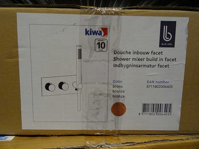 Blue label - - douchethermostaat - afbeelding 1 van  1