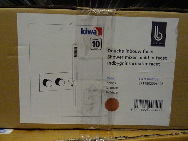 Blue label - - douchethermostaat - afbeelding 1 van  1