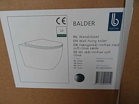 Blue label - balder - wandcloset (2x) - afbeelding 2 van  2