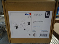 Blue label - brondby - 2745167 chroom - badthermostaatkraan - afbeelding 2 van  2