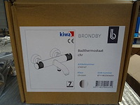 Blue label - brondby - 2745167 chroom - badthermostaatkraan - afbeelding 2 van  2