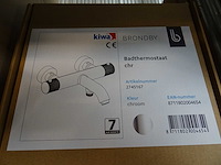 Blue label - brondby - 2745167 chroom - badthermostaatkraan - afbeelding 2 van  2