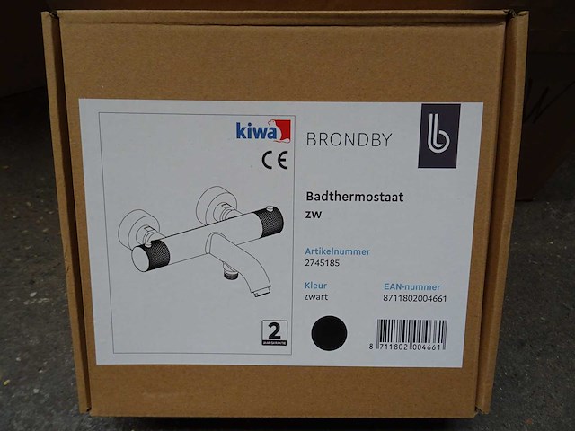 Blue label - brondby - 2745185 - badthermostaatkraan - afbeelding 2 van  2