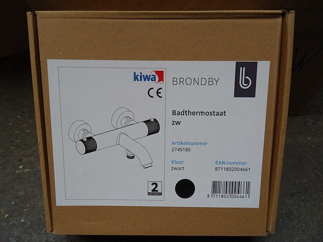 Blue label - brondby - 2745185 - badthermostaatkraan - afbeelding 2 van  2