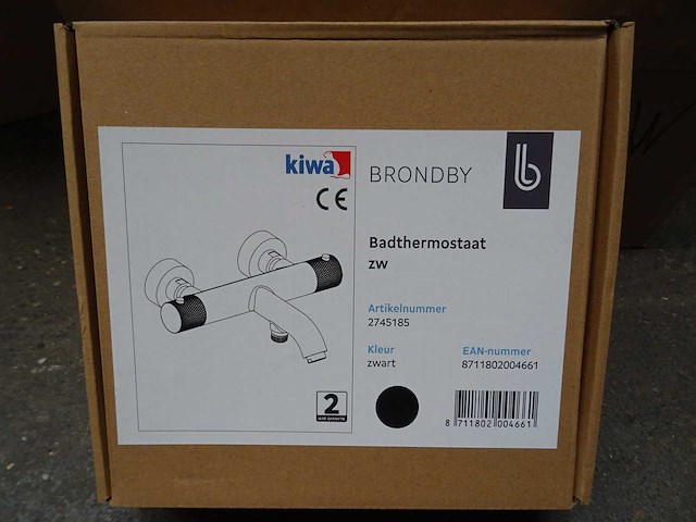 Blue label - brondby - 2745185 - badthermostaatkraan - afbeelding 2 van  2
