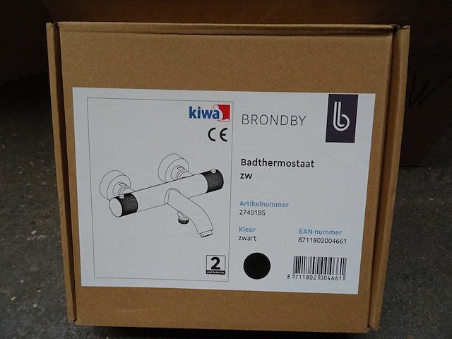 Blue label - brondby - 2745185 - badthermostaatkraan - afbeelding 2 van  2