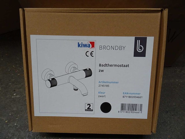 Blue label - brondby - 2745185 - badthermostaatkraan - afbeelding 2 van  2