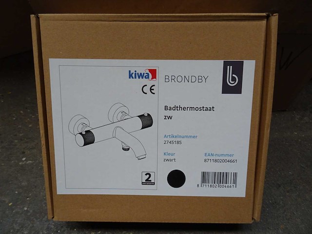 Blue label - brondby - 2745185 - badthermostaatkraan - afbeelding 2 van  2