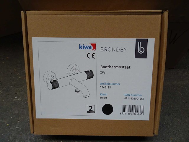 Blue label - brondby - 2745185 - badthermostaatkraan - afbeelding 2 van  2