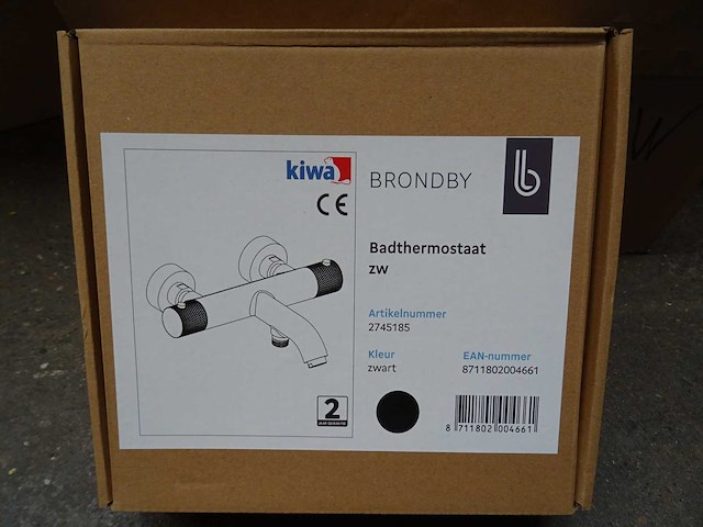 Blue label - brondby - 2745185 - badthermostaatkraan - afbeelding 2 van  2