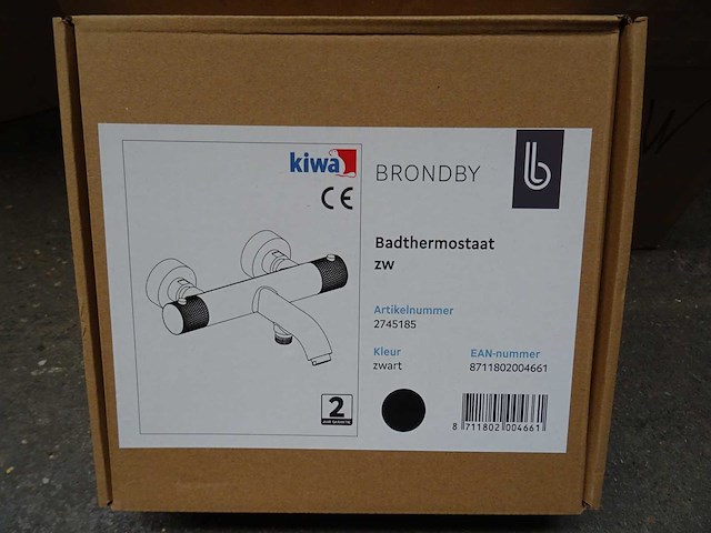 Blue label - brondby - 2745185 - badthermostaatkraan - afbeelding 2 van  2