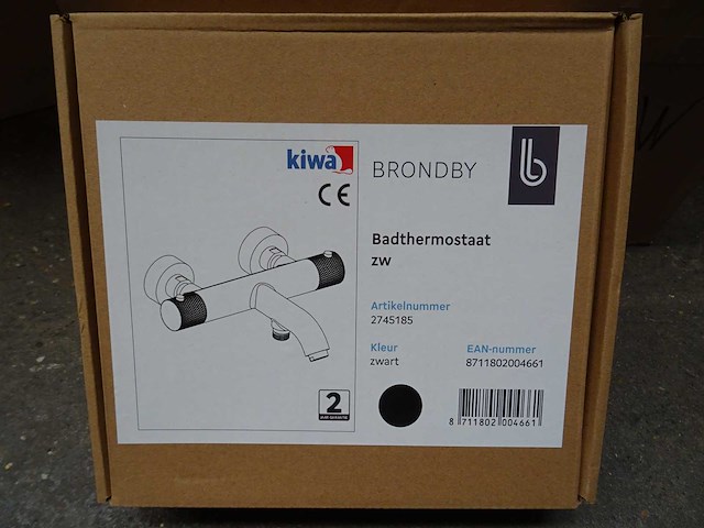 Blue label - brondby - 2745185 - badthermostaatkraan - afbeelding 2 van  2