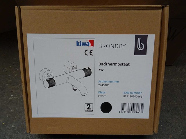 Blue label - brondby - 2745185 - badthermostaatkraan - afbeelding 2 van  2