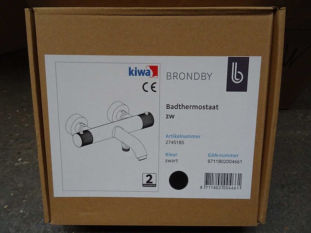 Blue label - brondby - 2745185 - badthermostaatkraan - afbeelding 2 van  2