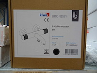 Blue label - brondby - 2745185 zwart - badthermostaatkraan - afbeelding 2 van  2