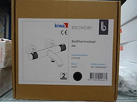 Blue label - brondby - 2745185 zwart - badthermostaatkraan - afbeelding 2 van  2