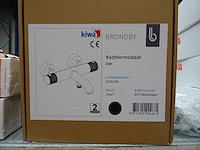 Blue label - brondby - 2745185 zwart - badthermostaatkraan - afbeelding 2 van  2