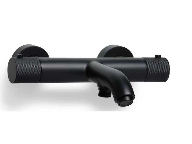 Blue label - brondby - 2745185 zwart - badthermostaatkraan - afbeelding 1 van  2