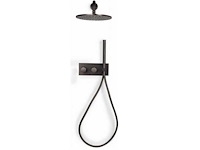 Blue label - brondby - 2746607 gun metal - douchesysteem - afbeelding 1 van  2