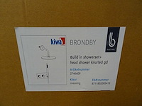 Blue label - brondby - 2746609 messing - douchesysteem - afbeelding 2 van  2